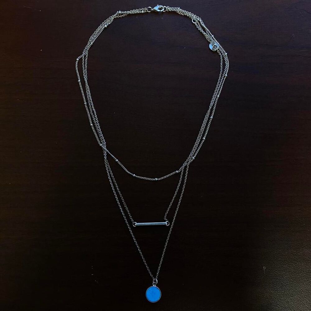 Pura Vida 3-Layer Turquoise Necklace